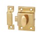 Exel Box Style Cupboard Catch - 55 x 38 x 30mm - Electro Brass