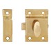 Exel Box Style Cupboard Catch - 55 x 38 x 30mm - Electro Brass