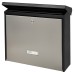 Burg Wachter London Postbox - 320 x 377 x 115mm - Matt Black/Stainless Steel Burg Wachter London Postbox - 320 x 377 x 115mm - Matt Black/Stainless Steel
