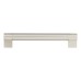 Exel 22mm Chunky Keyhole D-Bar Cabinet Pull Handle - 192mm Centres - Brushed Nickel
