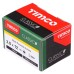 TIMCO Classic Pozi Countersunk Wood Screws - 3.0 x 12mm - Yellow Zinc - Pack of 200