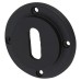 Burlington BUR60 by Frelan Escutcheon with Plain Rose - 53mm Diameter - Keyhole - Matt Black Burlington BUR60 by Frelan Escutcheon with Plain Rose - 53mm Diameter - Keyhole - Matt Black