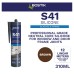 Bostik S41 Window & Frame Sealant - 310ml - Brown
