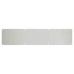Exel Aluminium Kick Plate - 700 x 150 x 1.2mm - 8 Screw Holes - Satin Anodised