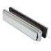 Fab & Fix - uPVC/Timber - Nu-Mail Letter Plate - 310 x 68mm - Door Thickness 40-80mm - Bright Chrome