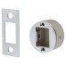 Exel Quick Latch Tubular Bathroom Deadbolt - 71mm Case - 57mm Backset - Round - Polished Chrome