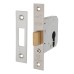 Exel Contract Euro Profile Deadlock - 76mm Case - 57mm Backset - Polished Nickel 
