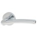 Jigtech Polished Chrome Door Handles on Round Rose - Condor Range 