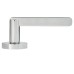 Jigtech Polished Chrome Door Handles on Round Rose - Condor Range 