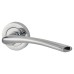 Exel Rimini Latch Door Handle on Rose Kit - Polished Chrome