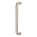 Exel 19mm D-Bar Door Pull Handle - Bolt Fix - 229mm Centres - Satin Stainless Steel