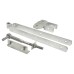 GateMate Medium Duty Rising Field Gate Hinge Set - 600 x 90mm - Galvanised