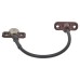 Jackloc Perma Permanent Fixed Cable Window Restrictor – Brown 