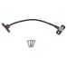 Jackloc Perma Permanent Fixed Cable Window Restrictor – Brown 