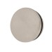 38mm Solid Brass Flat End Cap - Satin Nickel