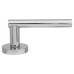 Jigtech Polished Chrome Door Handles on Round Rose - Eden Range 