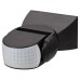 Forum Zink Dion Stealth Surface Mounted 180° Outdoor PIR Sensor with Override - IP65 - Black