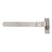 GateMate Medium Duty Cranked Hook & Band Gate Hinge - 600 x 57mm - 316 Stainless Steel - Pair