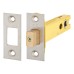 Exel 8mm Tubular Bathroom Deadbolt - 102mm Case - 82mm Backset - Square - Satin Stainless Steel