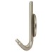 Hampstead Double Coat Hook - 100 x 47mm - Satin Stainless Steel