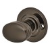 Exel Bathroom Turn & Release - 40mm Diameter - Black Nickel