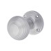Exel Reeded Beehive Mortice Door Knob - 60mm Rose Diameter - Satin Chrome