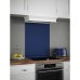 Self Adhesive Glass Kitchen Splashback - 750 x 600mm - Midnight Blue