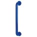 Hoppe AR602/600 Nylon D-Bar Door Pull Handle on Rose - Screw Fix - 600mm c/c - Cobalt Blue