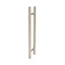 Exel 30mm T-Bar Door Pull Handle - Back to Back - 600mm Centres - Satin Stainless Steel