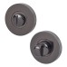 Jigtech Bathroom Turn & Release - 52mm Diameter - Black Nickel