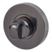 Jigtech Bathroom Turn & Release - 52mm Diameter - Black Nickel