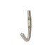 Hampstead Single Bar Coat Hook - 80 x 10mm - Satin Stainless Steel