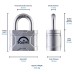 Squire Mercury High Security Padlock - 60mm Body - 30.2 x 30mm Shackle - Silver