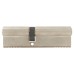 Yale 6 Pin 105mm Euro Double Cylinder - 45 + 60mm - Satin Nickel - Keyed to Differ