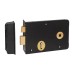 UNION 1439 Scotch Rim Lock - 155 x 106mm - Right Hand - Black