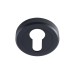 Serozzetta by Carlisle Brass Escutcheon - 50mm Diameter - Euro - Matt Black