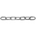 Straight Linked Chain - 26mm Link - 2.5m Chain - Stainless Steel