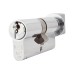 Eurospec 10 Pin 64mm Euro Thumbturn Cylinder - 32mm Turn + 32mm - Polished Chrome - Keyed Alike