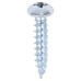 TIMCO Twin Threaded Pozi Round Head Wood Screws - 10 x 1