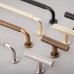 Exel Crewe 10mm Reeded D-Bar Cabinet Pull Handle - 160mm Centres - Satin Brass