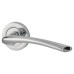 Exel Morgan Latch Door Handle on Rose Kit - Satin Chrome