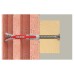 Fischer DuoPower Nylon Wall Plug - 8 x 65mm - Red & Grey - Pack of 50