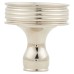 Heritage Brass by M Marcus Venetian Round Cabinet Knob - 32mm Diameter - Polished Nickel
