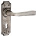 Olde Forge Polished Iron Keyhole Lock Door Handle - York Range - 152 x 48mm