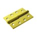 Lift-Off Butt Door Hinge - 102 x 76 x 2mm - Right Hand - PVD Brass - Pair