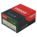 TIMCO Classic Pozi Countersunk Wood Screws - 3.0 x 25mm - Yellow Zinc - Pack of 200
