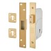 UNION 3G110 5 Detainer High Security Deadlock - 73mm Case - 44mm Backset - Polished Brass