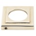 From The Anvil Polished Nickel Door Handles on Square Rose - Newbury Range 