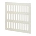 Exel Plain Slotted Vent - 229 x 229mm - 13500mm² Free Air Flow - Satin Aluminium