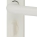 Hoppe AR600/25 Diamond White Nylon Steel Core Safety Bathroom Door Handle - 57m c/c - Paris Range